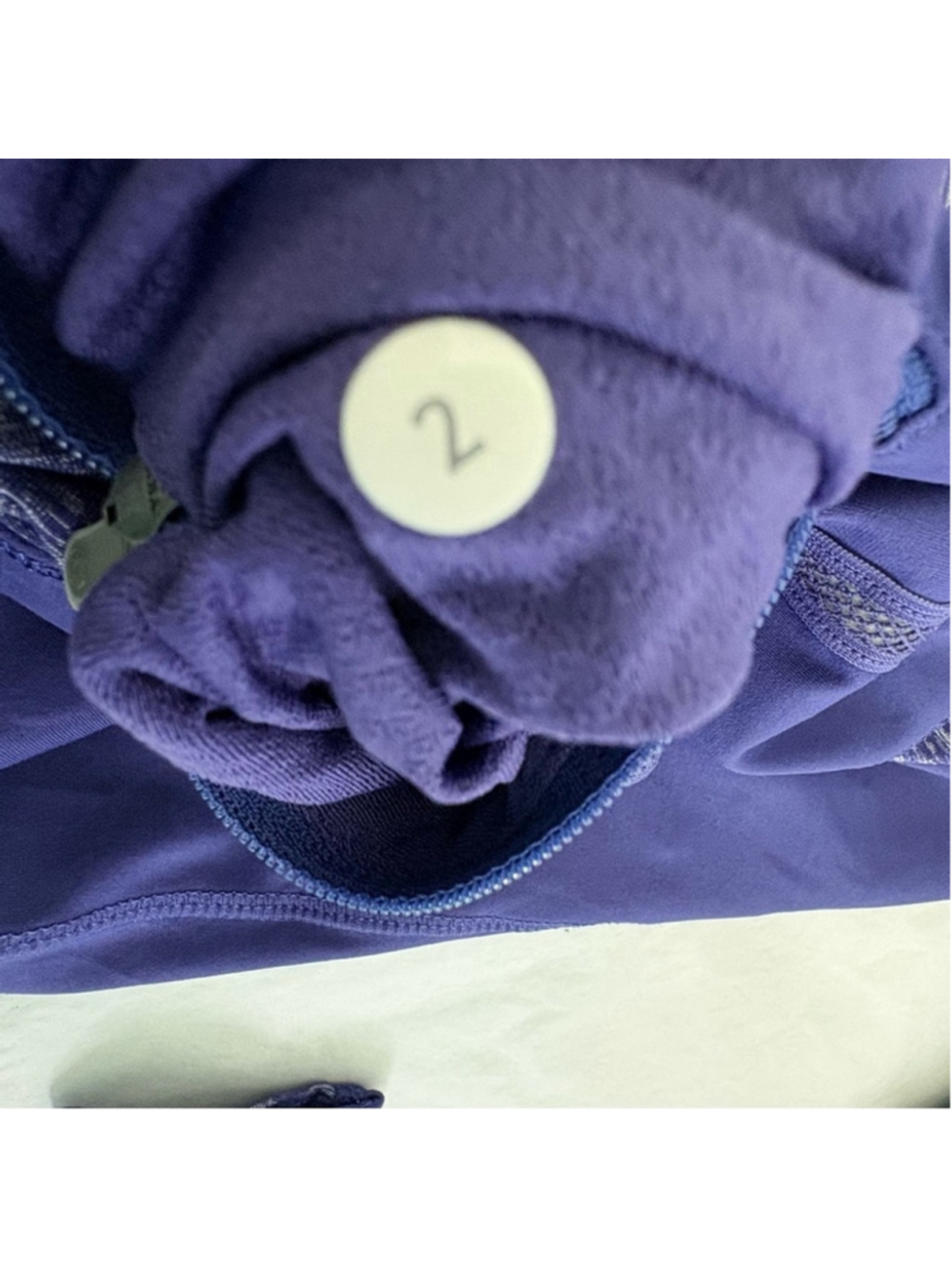 Lululemon Run For Your Life Pullover Hoodie Sz 2 Purple EUC - Picture 9 of 10